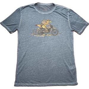 Lucky brand blue shirt t shirt